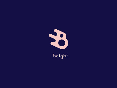 Beight Logo 8 b brand clean eight fast fluid icon identity letter logo mark negative space number speed symbol