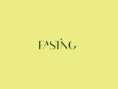 Fasting Logo brand christianity church clean faith fasting font food icon identity lent logo mark pray symbol type typeface typography