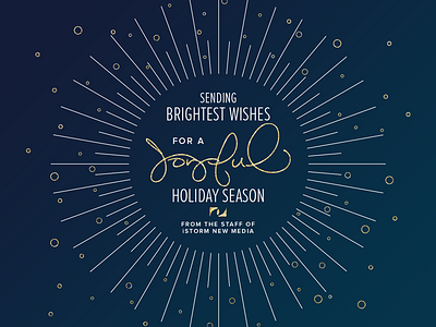 Christmas Card 2015 burst card christmas handwriting sparkle sun typography