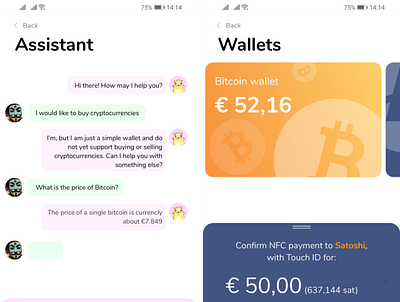 Humanizing technology in Apps app crypto wallet design ux