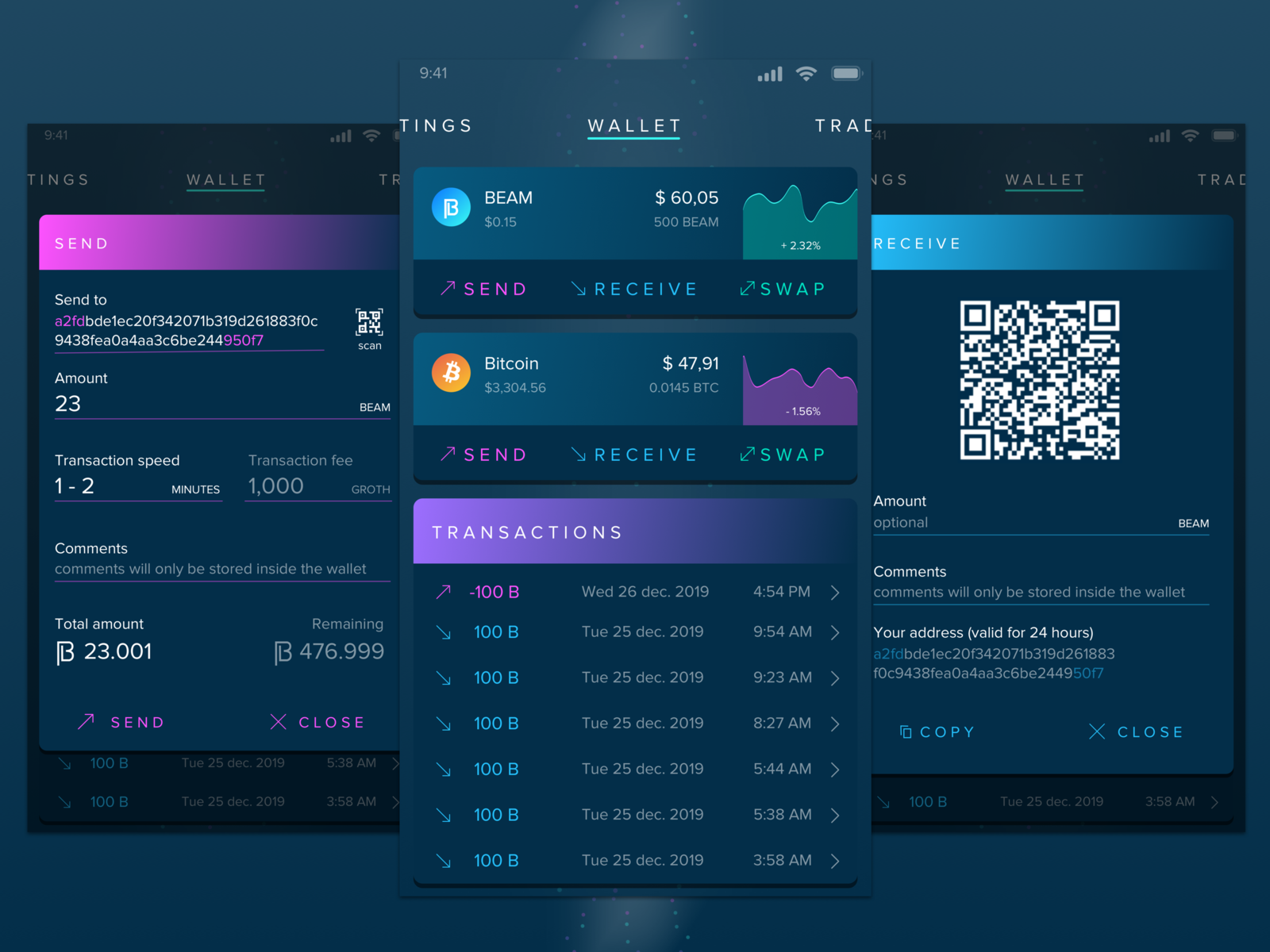 Beam Wallet _ Beam Crypto | Wallet Service · BeamMW/beam Wiki · GitHub ...