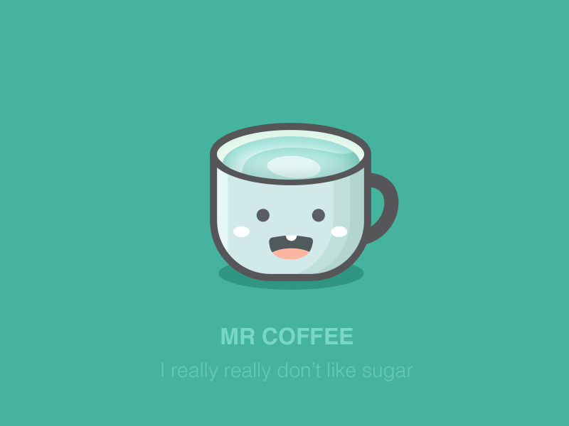 coffee time coffee design icon illustration interesting ui vector