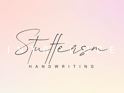 Stuffersm | Handwriting Font