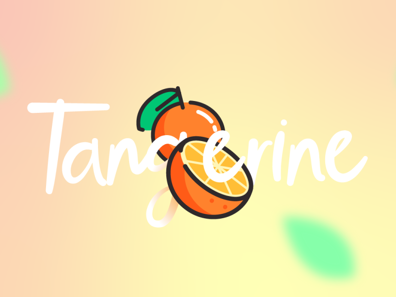 Tangerine by BITQUBIT on Dribbble