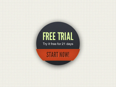 Free Trial badge button free trial