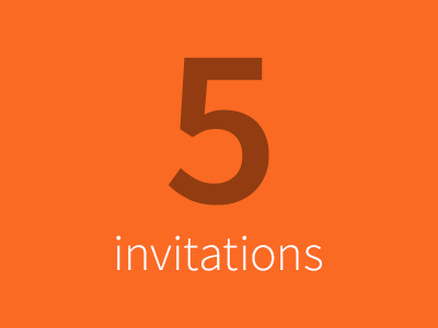 5 Invitations