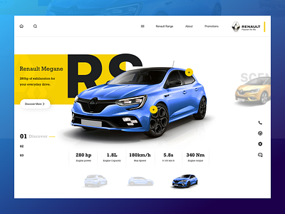 Landing Page - Car Website