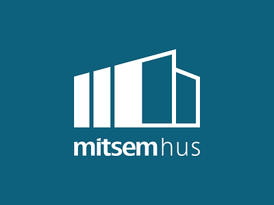 Mitsemhus branding identity logo vector