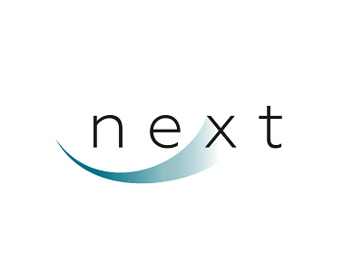 Next logo brand design logo vector