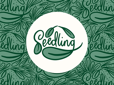 Seedling Logo and Branded Pattern