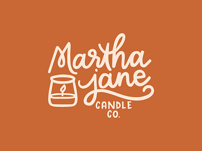 Martha Jane Hand Lettered Logo branding branding and identity branding design hand lettered hand lettering illustration lettering logo logotype monochromatic