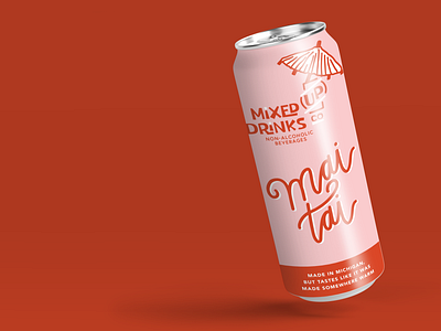 Mixed Up Drinks Co Mai Tai Can