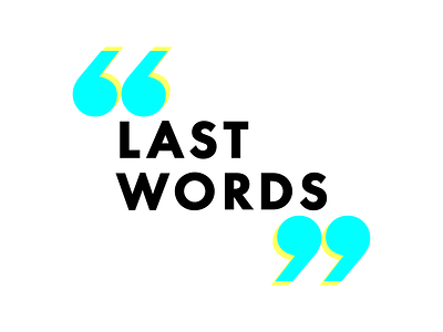 Last Words Logo