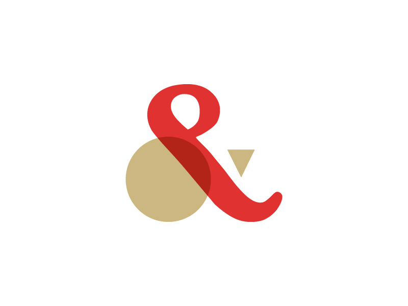 Café Supporting Element Exploration—Ampersands ampersand cafe design typography