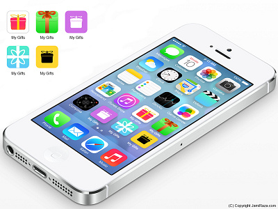 My Gifts - iOS 7 style icon options