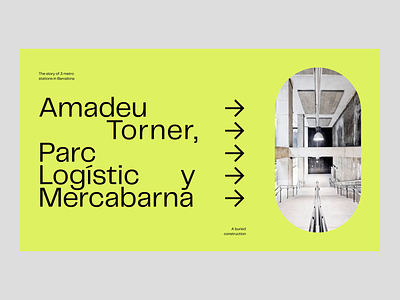Amadeu Torner, Parc Logístic y Mercabarna animation architecture design layout modern modernist transition