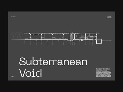 Narbo Via - Layout exploration 04 architecture layout minimal minimalist modernist presentation typographic typography web