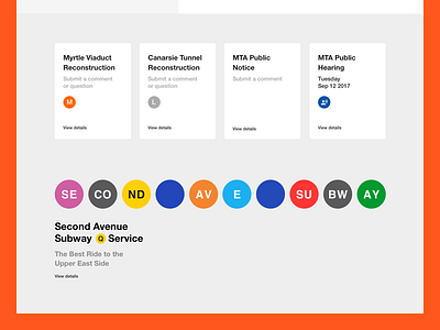 Metropolitan Transit Authority - Notices and banner bus information mta new york rail subway transit transportation