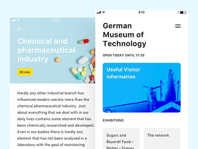 German Museum of Technology chemical exhibition guided ios minutes museum pharmaceutical tour visitor