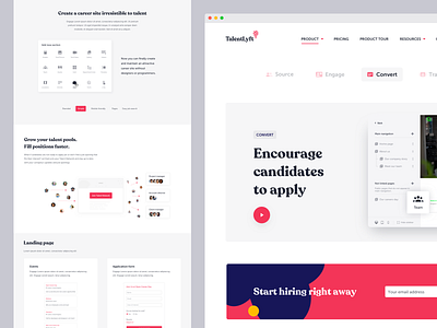 TalentLyft landing pages