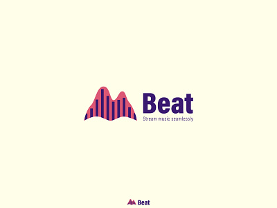 Music streaming startup logo