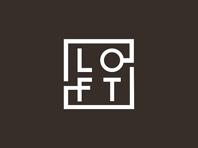 Loft branding logo restaurant