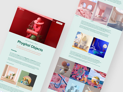 Over Design Trends - Phygital Objects design design trends phygital webflow website design