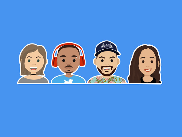 Team emoji by Marisa Breedt on Dribbble