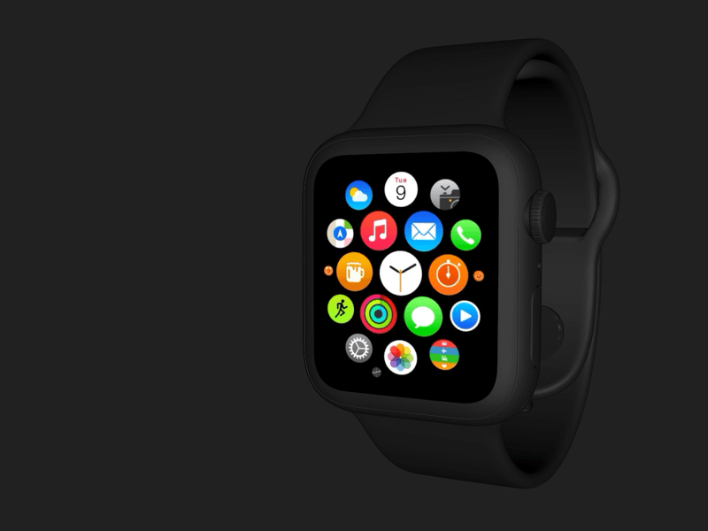 BeerWatch - Apple Watch app concept