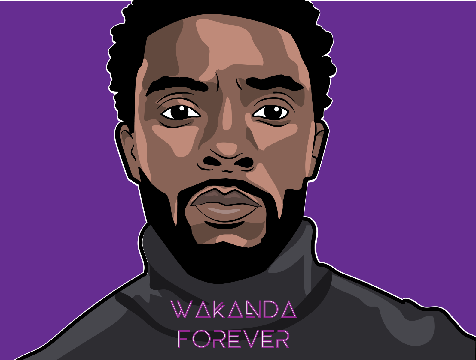 Chadwick Boseman by Melissa Hartmann on Dribbble