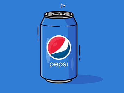 Pepsi versus Coke adobeillustrator art branding color creative design drawing illustration illustrator vector