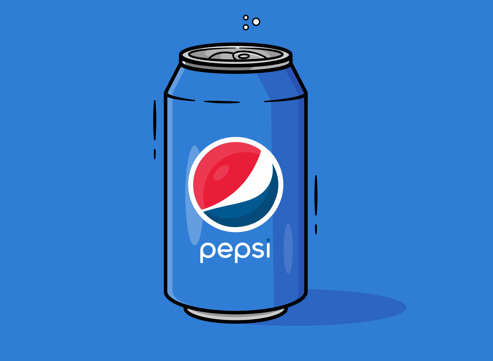 Pepsi versus Coke by Melissa Hartmann on Dribbble