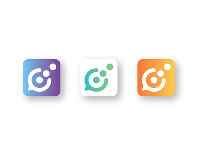 Logo Design: Chat social media app (concept) app branding chat design logo logo design