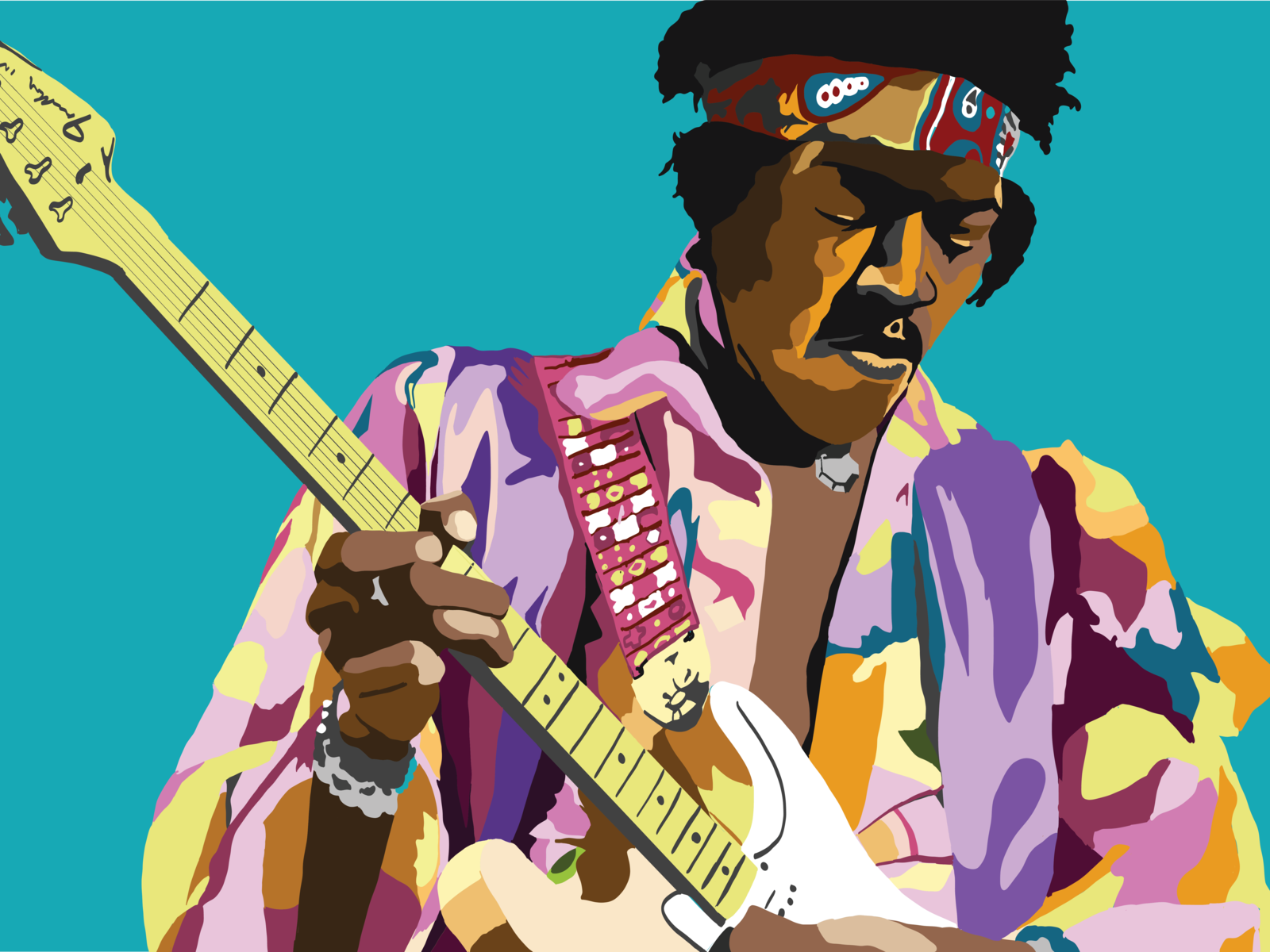 Jimmy Hendrix by Melissa Hartmann on Dribbble