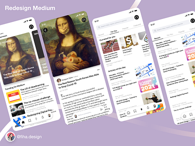 Redesign : Medium