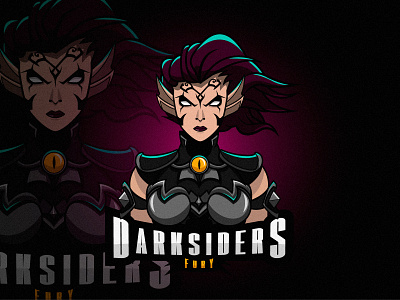 Darksiders: Fury art cybersport darksiders esport esport mascot esports logo illustrator logo design logotype mascot mascot design mascot logo mascotlogo