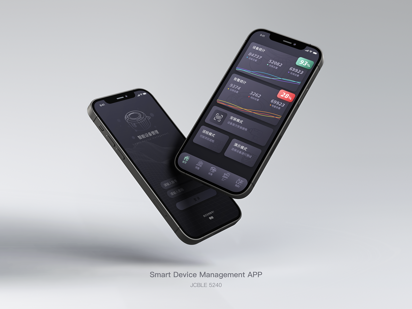 Smart Device Management APP by WangWeiss on Dribbble