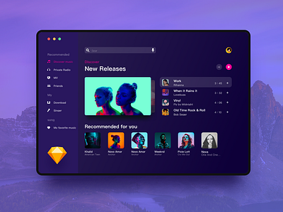 Music Player By Wang Weiss On Dribbble