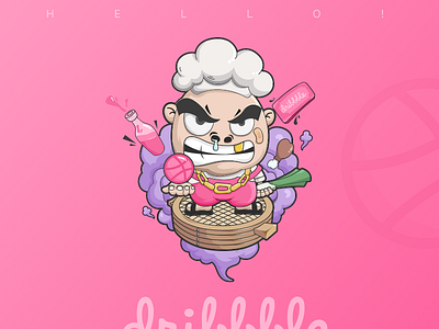 Hello Dribbble! debuts illustrations