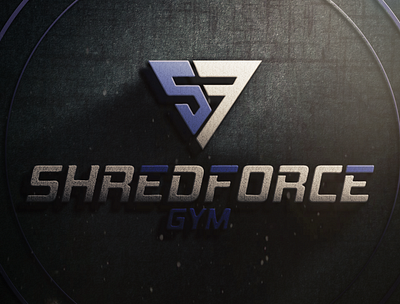 Shred Force branding design graphic logo