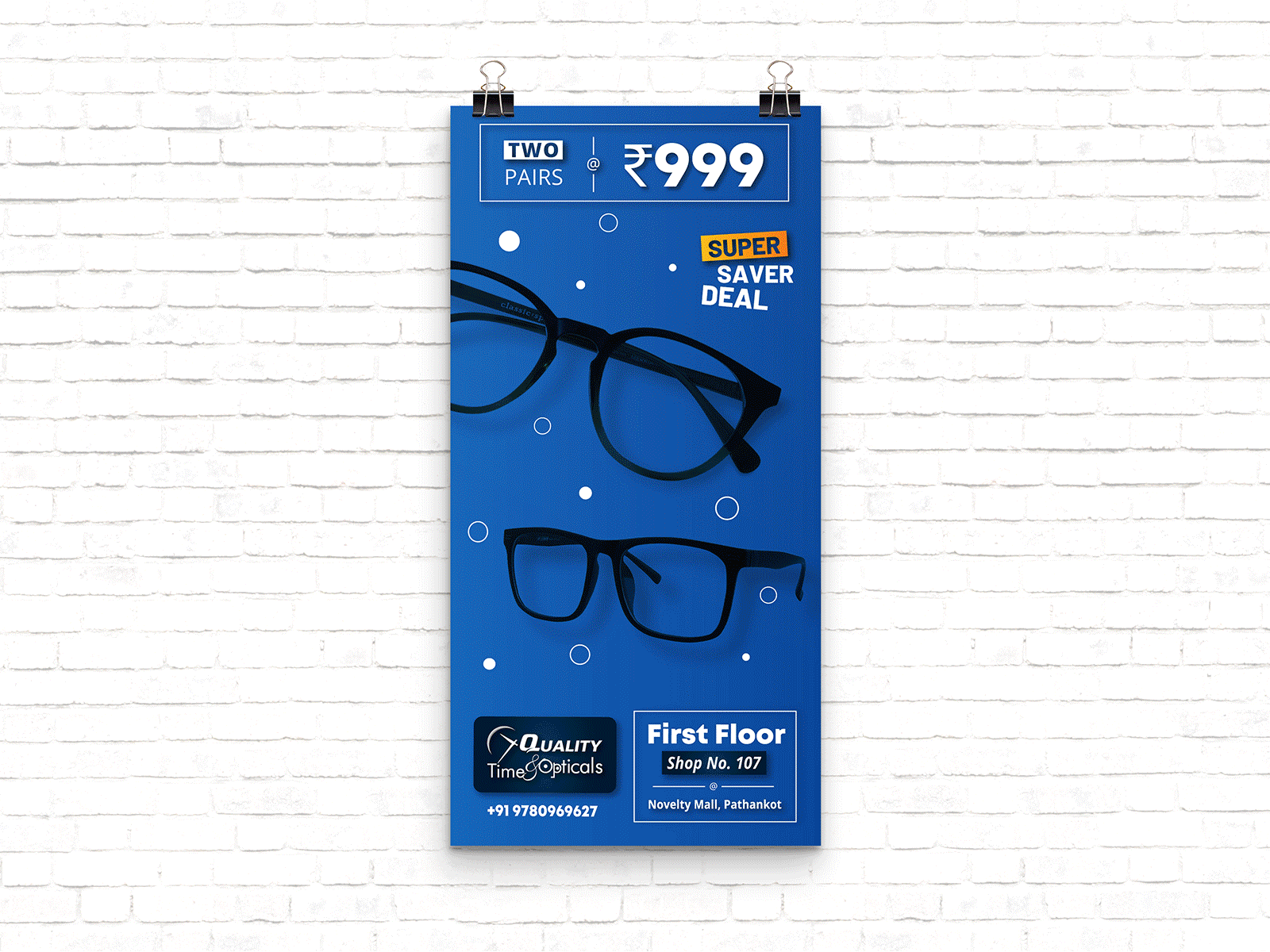Sunglasses and Watches Posters/Banners branding design graphic social media