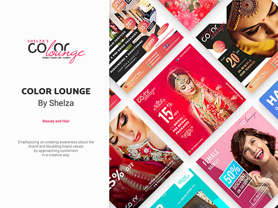 Color Lounge branding design graphic logo social media social media design social media posts