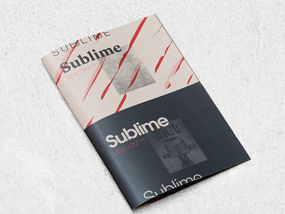 Sublime design editorial graphic design illustration print print design typography zine