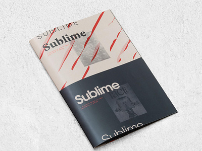 Sublime design editorial graphic design illustration print print design typography zine