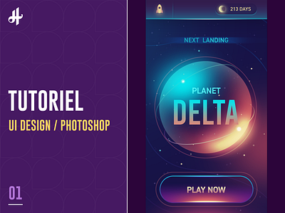 Tutoriel UI Design / Photoshop