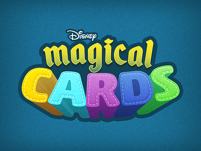 Magical Cards game ipad iphone logo photoshop ui