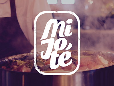 Logo "Mijoté" cooking logo mijoté photoshop