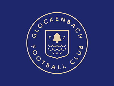 Glockenback Football Club badge fantasy football football logo illustrator soccer