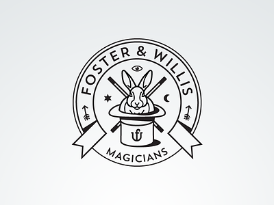 Foster & Willis Magicians - Fantasy Vintage Logo