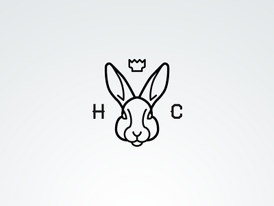 Hasenclub Logo badge club hare hase logo rabbit vintage